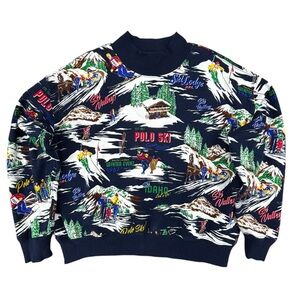 Polo Ralph Lauren- Retro Vintage 1967 Graphic Crewneck Sweatshirt- XL- Like New!